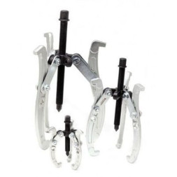 FORSAGE. Съёмник 3-х лапый переставной 4" (d захвата -100мм, длина лап-100мм,лапы S-образные)
