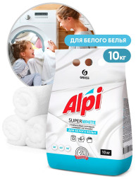 GRASS  Средство для стирки. Порошок для белых вещей  "Alpi"  10кг.