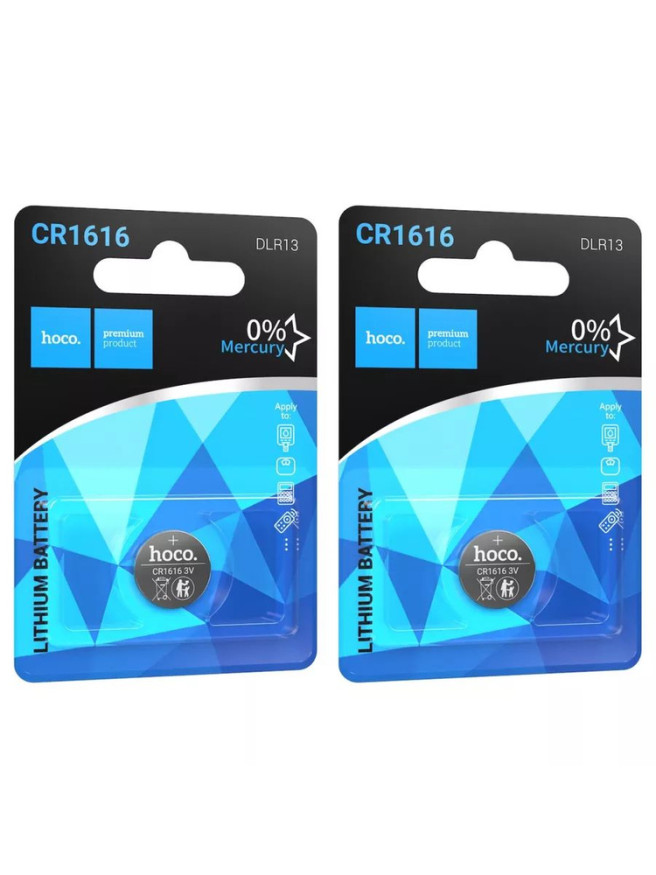 Батарейки HOCO   круглые CR1616 цена за 1шт.