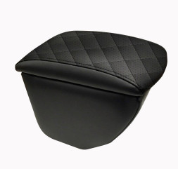 Подлокотник мод. Chevrolet Cruze c 2009г.-  чёрный/чёрный/чёрный  РОМБ  (В ПОДСТАКАННИК)