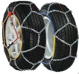 Цепи на колеса 16 мм WD 10  УСИЛЕННЫЕ (аналог : KN80)   (квадратное паянное сечение)