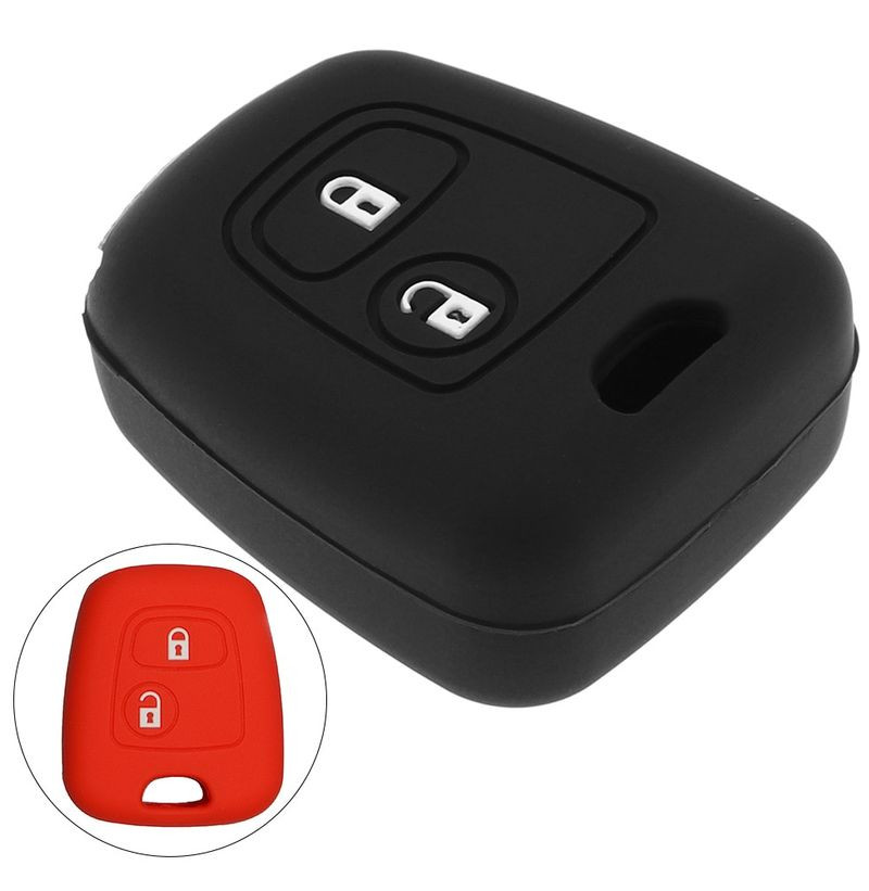 Чехол силиконовый для ключа зажигания  PEUGEOT (две кнопки) №2