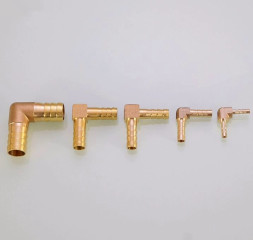 Аварийный переходник ёлочка Г-образный  10мм, медь