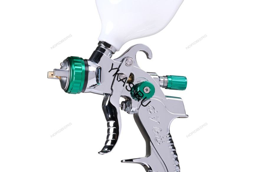 Краскопульт NORDBERG NP7117 (HVLP, верхний бак, сопло 1,7 мм)