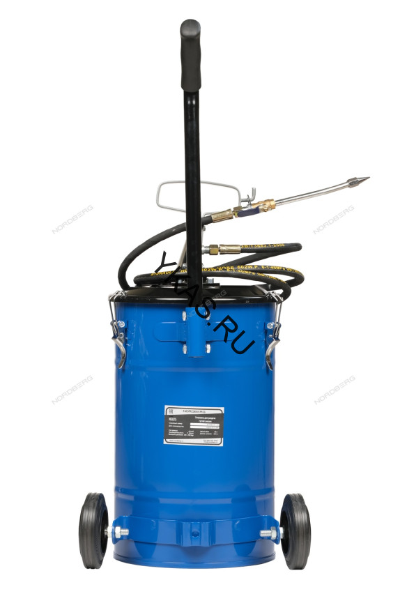 Установка для раздачи густой смазки ручная NORDBERG N5025 (25 л) 