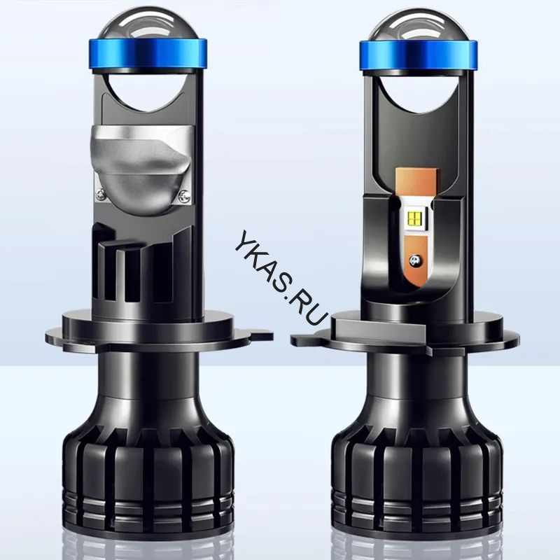 Carlife Cвет-од  H4  5500K  16000Lm  2шт. (с активным охлаждением)