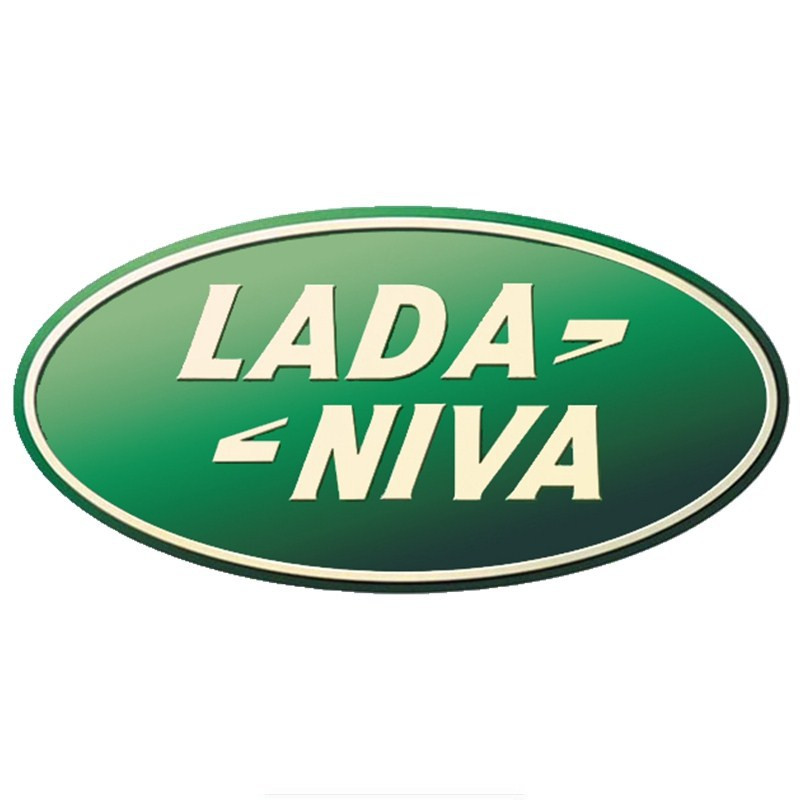 Наклейка "LADA NIVA"  16*8см. Цветная