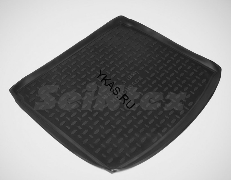 Коврик багажн.  Mazda 3 HB (13-18г)   (РЕЗИНА)