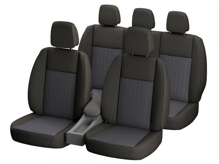 Авточехлы   Lada 2110, PRIORA  "Гобелен"  зеленый