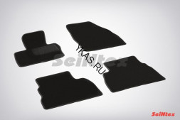 Коврики текстильн. Honda Civic VIII HB 2006-2012г. /компл.4шт./осн.резин./ LUX