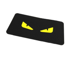 Коврик антискольз. на торпедо  Supreme  25x15см Глаза