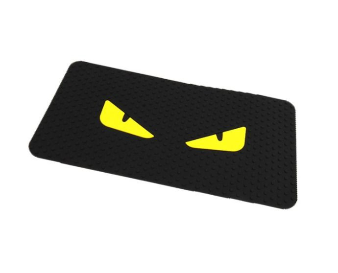 Коврик антискольз. на торпедо  Supreme  25x15см Глаза