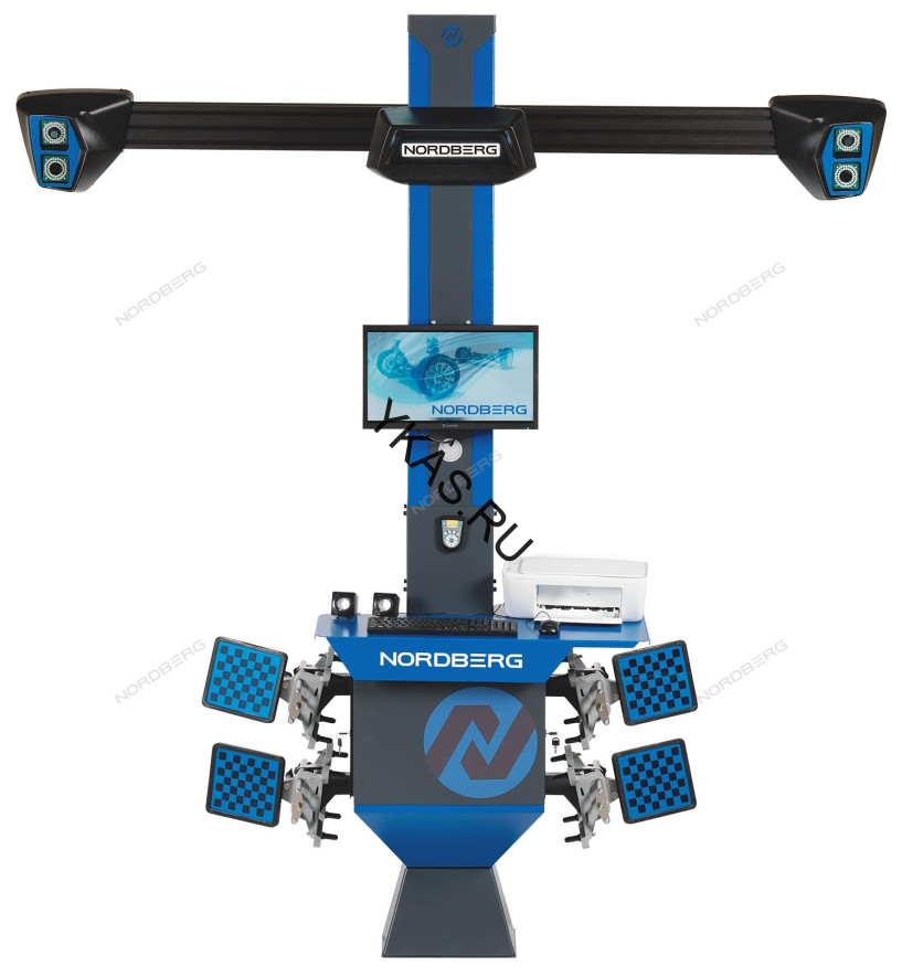 3D cтенд сход-развала четырехкамерный Nordberg C804