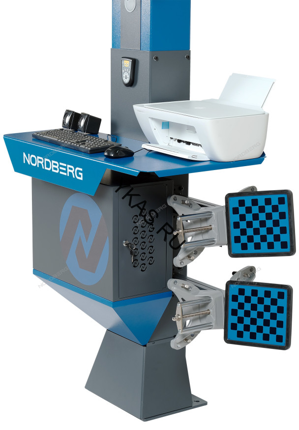 3D cтенд сход-развала четырехкамерный Nordberg C804