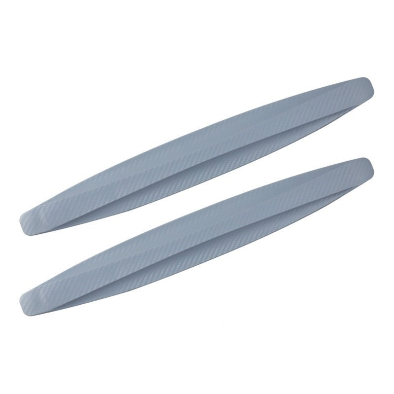 Накладка на бампер  Carlife 41x5.3см  карбон, серый  (2шт)