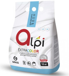 GRASS  Средство для стирки. Порошок для цветных вещей  "Alpi Expert"  10кг.