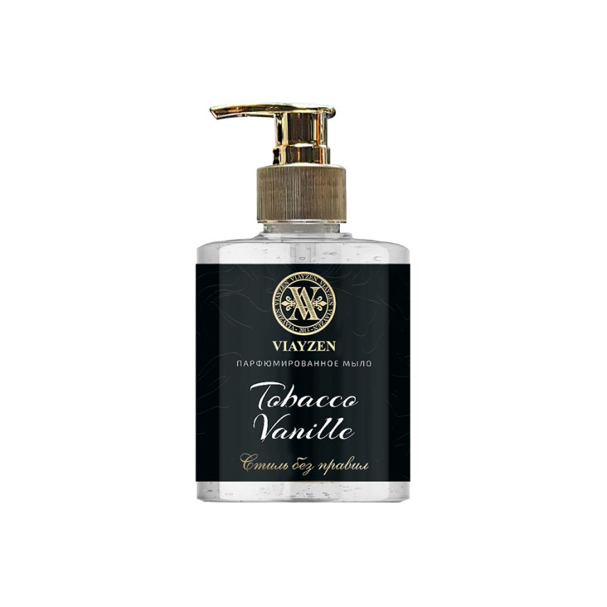 VIAYZEN Жидкое мыло парфюмированное  300мл.  Tom Ford Tobacco Vanille (унисекс)