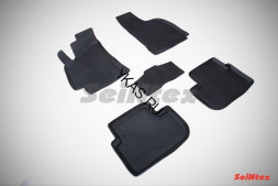 Коврики резиновые   Chevrolet Lanos 2005-2009г.-  БОРТ