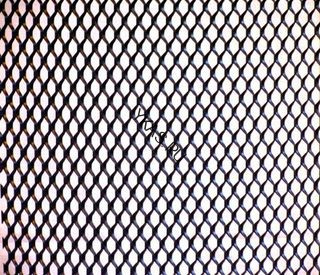 Решетка декоративная  1м х 0,25м  средняя  Серебро (12х4мм)