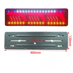 Фонарь задний LED 460*130мм 21W, 24V (комплект 2шт)