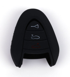 Чехол силиконовый для ключа зажигания PORSCHE (три кнопки) №1