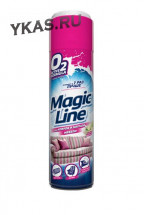 Magic Line Активный пенный очиститель для ковров и мягкой мебели 650мл аэрозоль