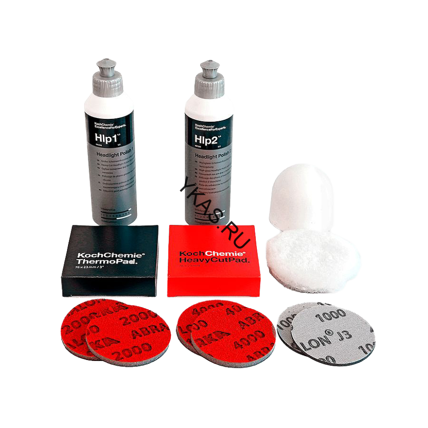 Headlight Polish Set - Набор для полировки фар 999600