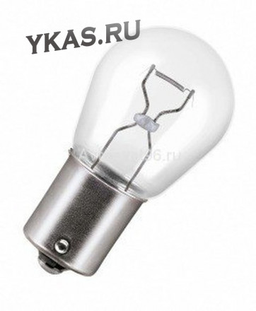Лампа МАЯК 12V     А 12-21 (Е4)  P21W  BA15s (уп.10шт)