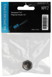 Заглушка резьбовая F1/4"