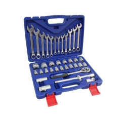 King Tul. Набор инструмента 1/2" , 37 предмета (8-32мм, 6-гран.)