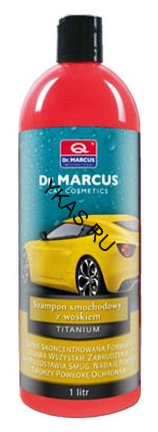Dr.Marcus/Titanium Car Shampoo WAX  Шампунь с воском 1000мл.