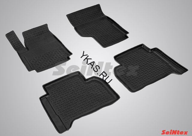 Коврики резиновые   VW Amarok c 2009г.-  БОРТ