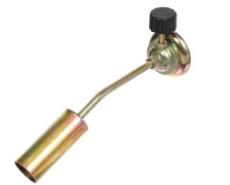 Горелка газовая цельнометаллическая "СЛЕДОПЫТ" большая с вентилем