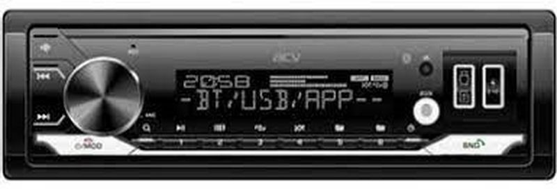 Автомагн.  ACV-928BW  (белый)  USB/SD/FM ресивер Bluetooth (со съемной панелькой)