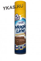 Magic Line Активный пенный очиститель изделий из кожи 650мл аэрозоль