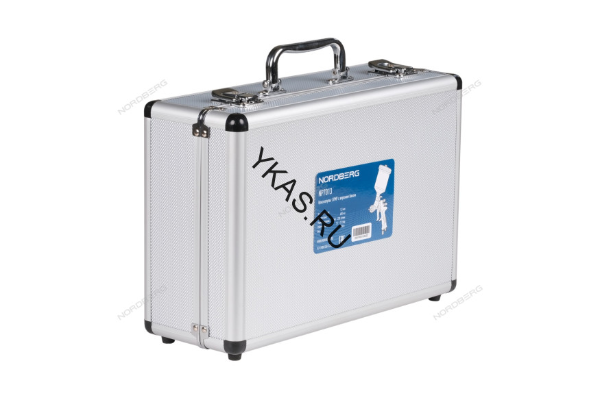 Краскопульт NORDBERG NP7013 в кейсе (LVMP, сопло 1,3 мм)