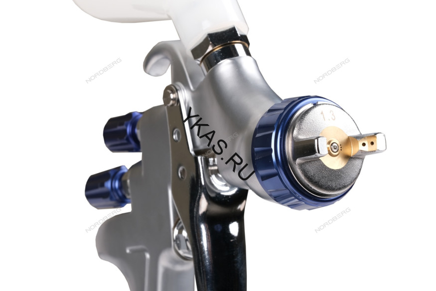 Краскопульт NORDBERG NP7013 в кейсе (LVMP, сопло 1,3 мм)