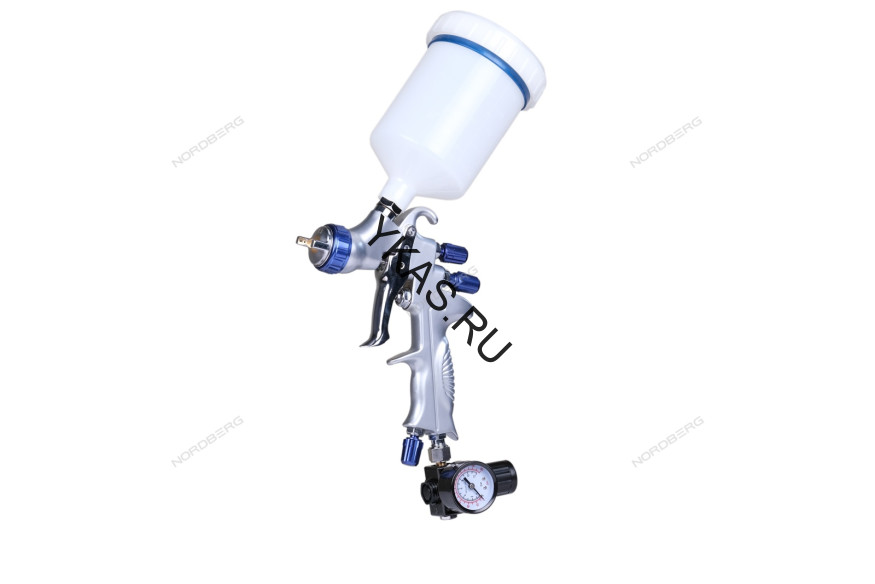 Краскопульт NORDBERG NP7013 в кейсе (LVMP, сопло 1,3 мм)
