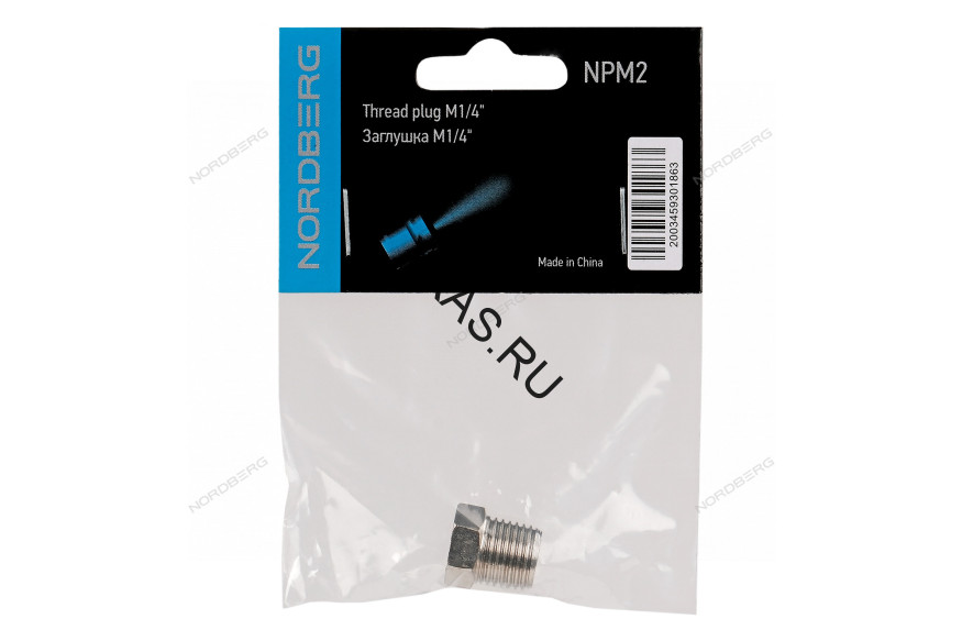 Заглушка резьбовая M1/4"