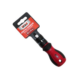 RedMark Отвертка шлицевая 5x38 мм c двухкомпонентной рукояткой