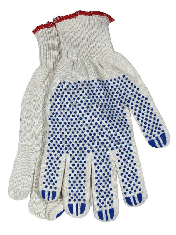 Перчатки х/б  с ПВХ 7,5 класс 2шт.