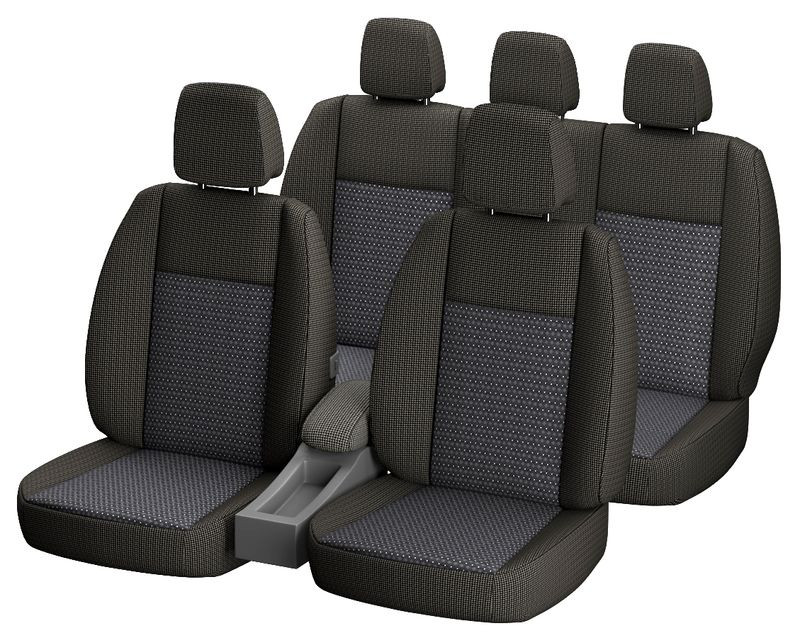 АВТОЧЕХЛЫ   Lada  2110  "Гобелен"  темно-серый