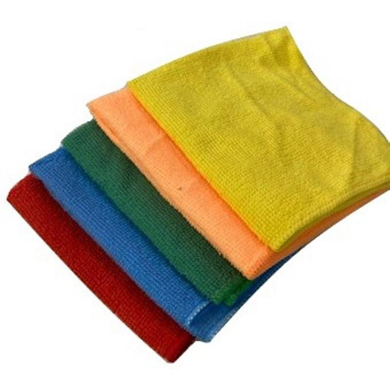 Салфетки из микрофибры в наборе  ( 5 шт-30х30см) , 220 г/м2