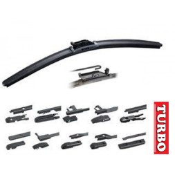 Дворники  CF  TURBO 52.5, 21" бескаркасные 525мм (11 адаптеров)