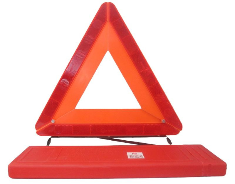 Знак аварийный  RFT 7005  большой, усилен., c аракалом (пласт.широкий чехол)