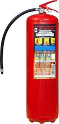 Огнетушитель ОП-10 "ЯРПОЖ" порошковый , закачной 10 литр "B,C,E" с манометром