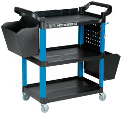Тележка NORDBERG T3B с пластиковыми полками