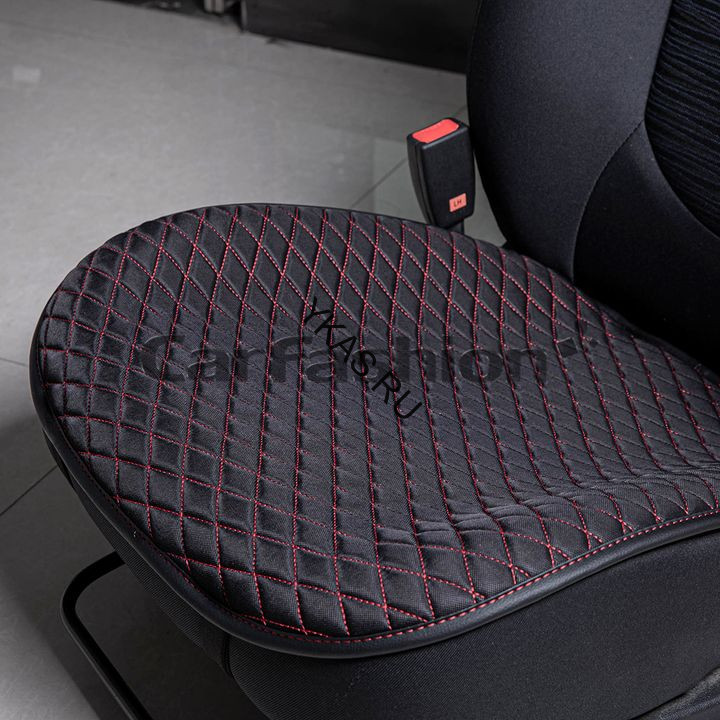 Накидка «PALERMO MINI»  Чёрный/Красный/Чёрный 1шт. (капрон/экокожа)