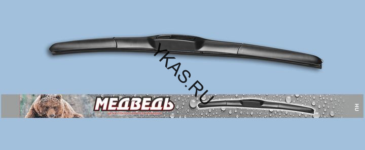 Дворники  Медведь  «Гибрид»,  HU-17"  430мм