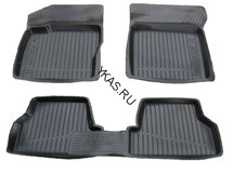 Коврики резиновые   Mazda 3 с 2013г-  тэп.